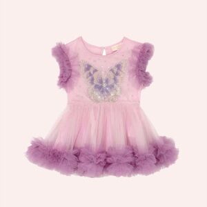 Pink and Purple Butterfly Tutu Du Monde